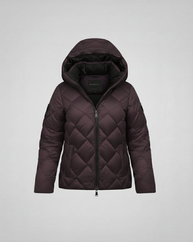 Ember Short Quilted Hooded Jacket | ITALIVIO