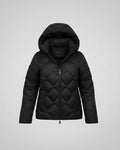 Ember Short Quilted Hooded Jacket | ITALIVIO