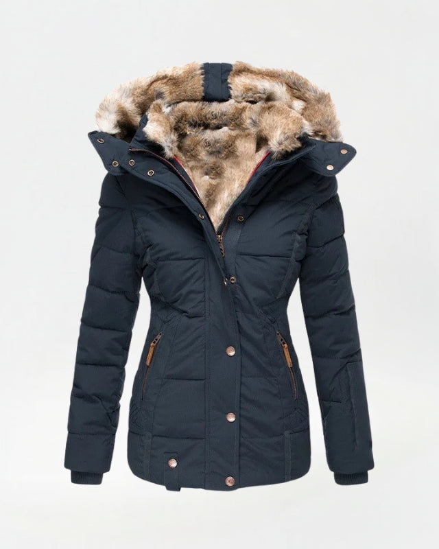 SELENE - Faux Fur Waterproof Winter Coat
