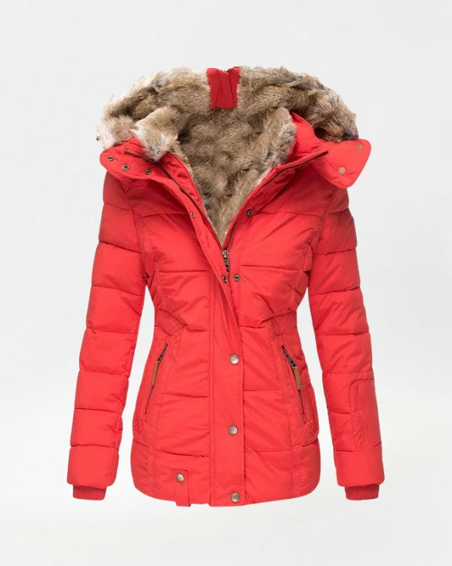 SELENE - Faux Fur Waterproof Winter Coat