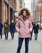 SELENE - Faux Fur Waterproof Winter Coat