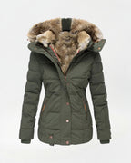 SELENE - Faux Fur Waterproof Winter Coat