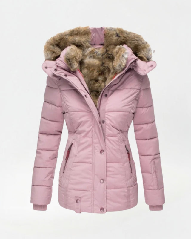 SELENE - Faux Fur Waterproof Winter Coat