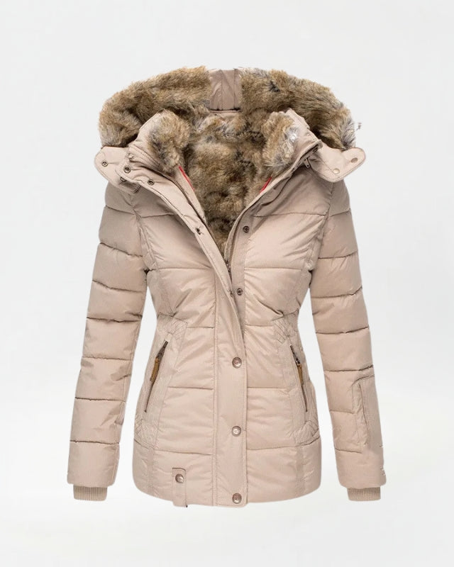 SELENE - Faux Fur Waterproof Winter Coat