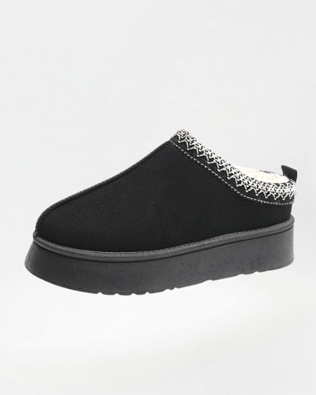 YUKI - Fur-Lined Slipper Boots for Home & Snow