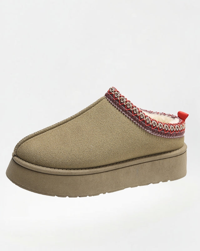 YUKI - Fur-Lined Slipper Boots for Home & Snow