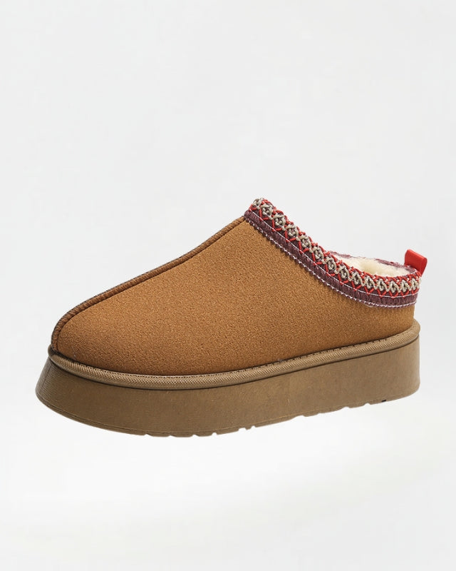 YUKI - Fur-Lined Slipper Boots for Home & Snow