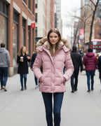 SELENE - Faux Fur Waterproof Winter Coat