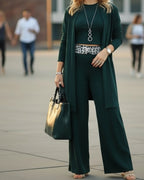 Harmony Knit 3-Piece Lounge Set | ITALIVIO