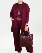 Harmony Knit 3-Piece Lounge Set | ITALIVIO