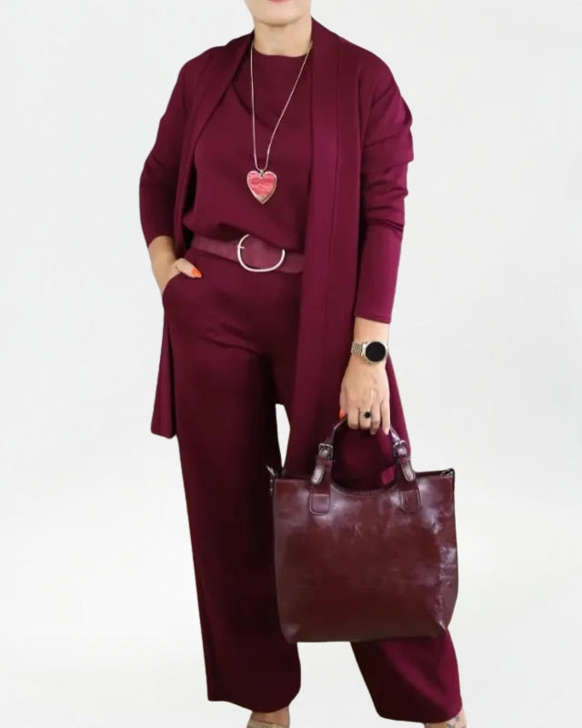 Harmony Knit 3-Piece Lounge Set | ITALIVIO