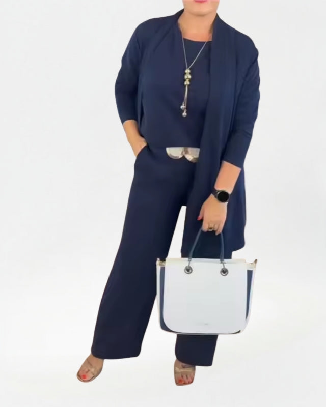 Harmony Knit 3-Piece Lounge Set | ITALIVIO