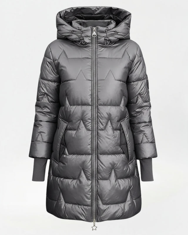 Sienna Quilted Hooded Coat 750g | ITALIVIO