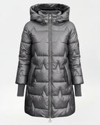 Sienna Quilted Hooded Coat 750g | ITALIVIO