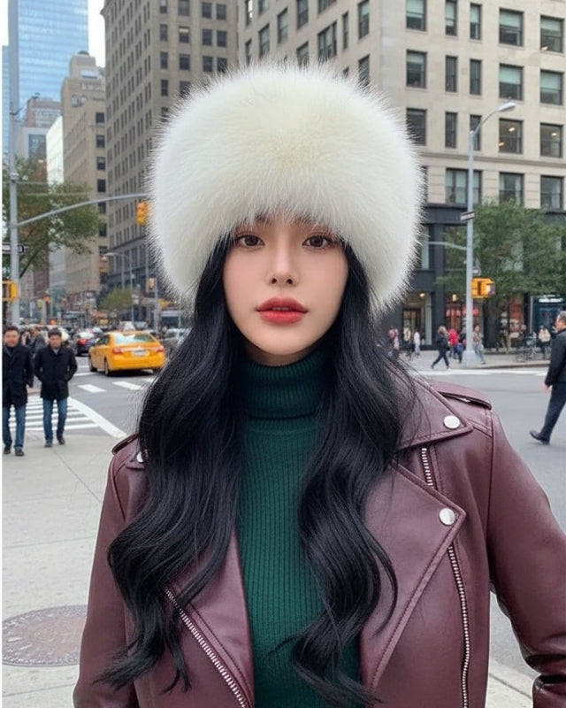 Snow Luxe Fur Hat | ITALIVIO